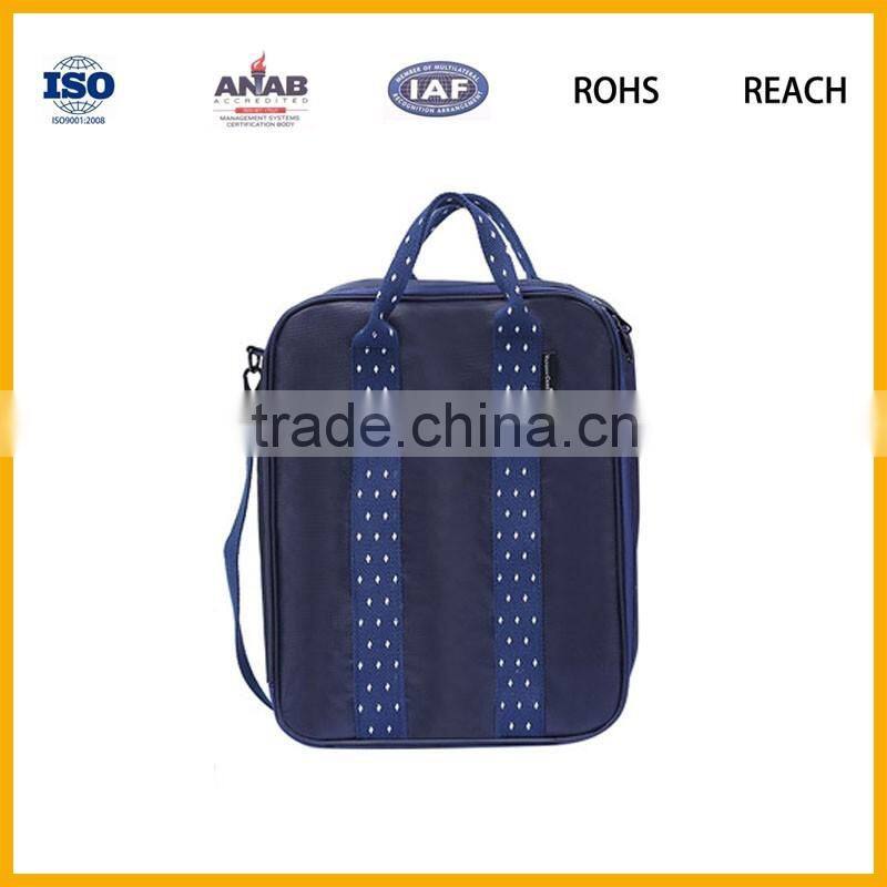 Fashionable Nylon Light Weight Luggage Bag Travel Bag with Long Strap