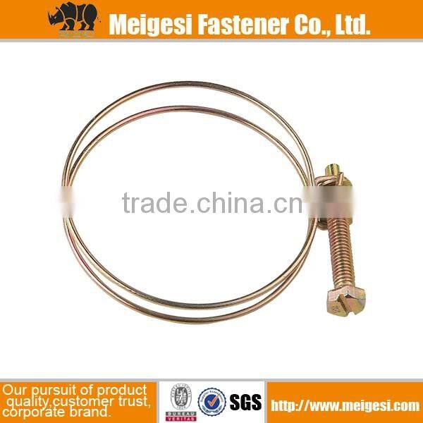 Supply good quality high strength stainless steel or carbon steel standard hose clamp