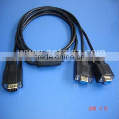 OBD China obd2 y cable DB9 male to DB9 female