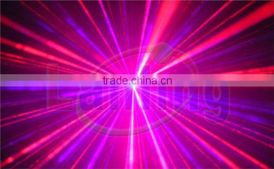LV658RB Twinkling "Moving Head" RB Laser Red: 100mW, Violet blue: 100mW