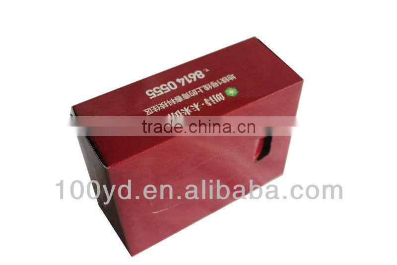 Fancy design paper bag/paper print bag for napkin packaging