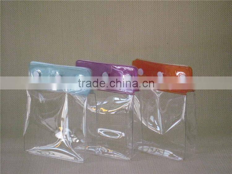 Custom Plastic Cosmetic PVC Clear Bag