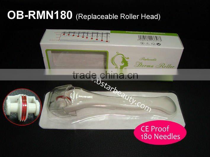 ( CE Proof ) Replacement derma roller system beauty needle roller RMN