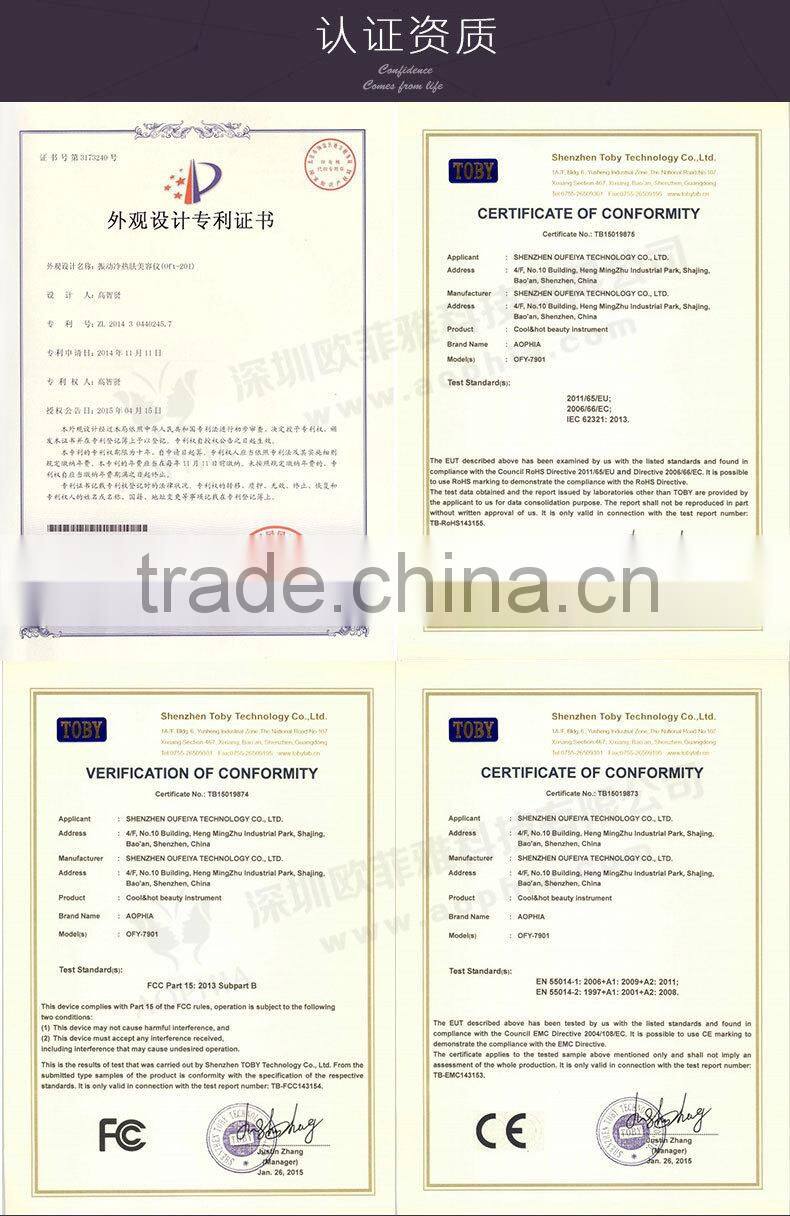 3 in 1 beauty machine hot cold hammer