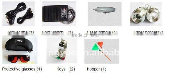 Mini table Yag laser tattoo removal equipment