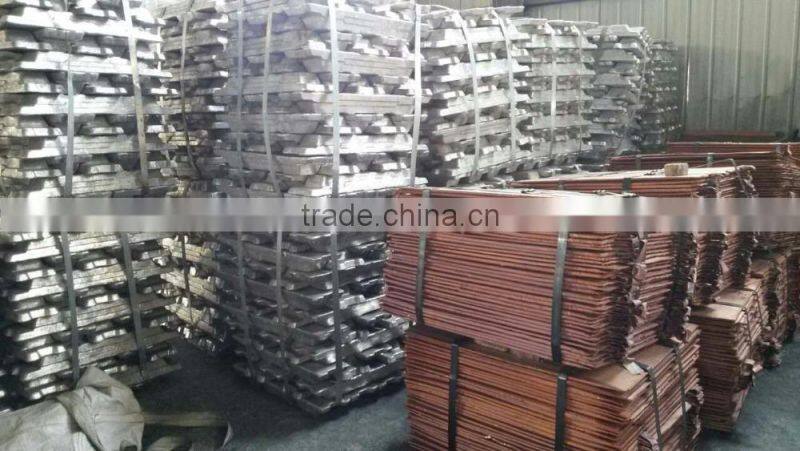 High quality and low price copper cathode 99.99% 13