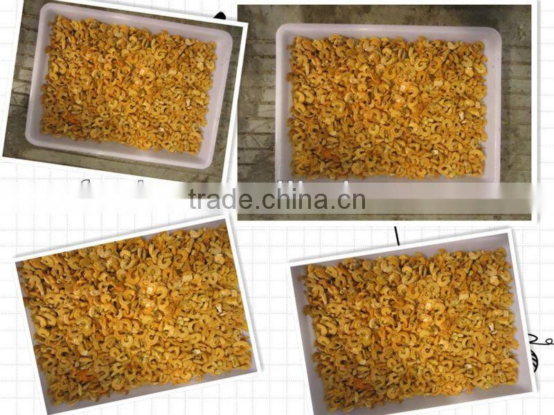 Dry Shelled Shrimps Meat Bulk Packing1100pcs
