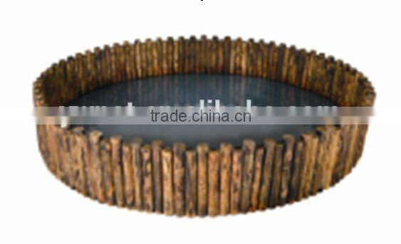 High quility wooden basin for indoor Musical Fountain