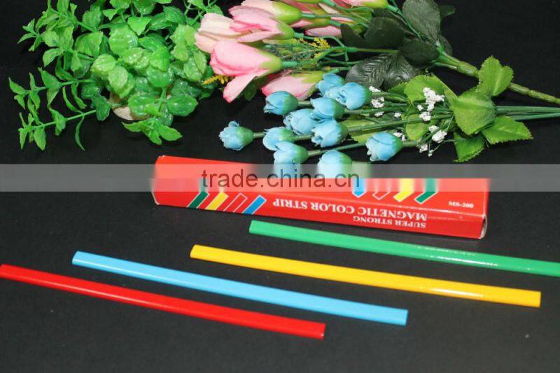 Colorful magnet strip for office, whiteboard, frige, freezer, school. Wholesale magnet strips cheap sale!