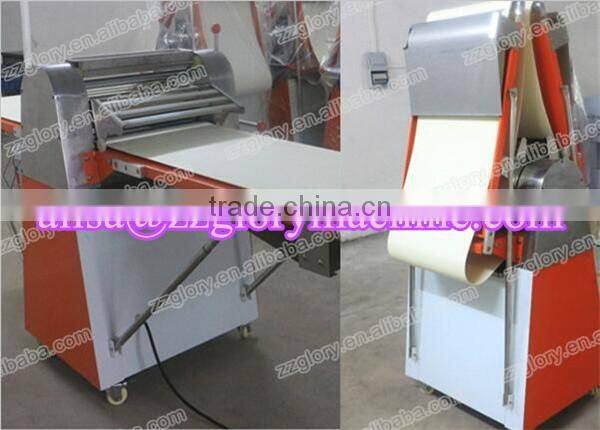 High Efficiency Bakery Croissant Dough Sheeter/ Puff Roller Croissant Cutter