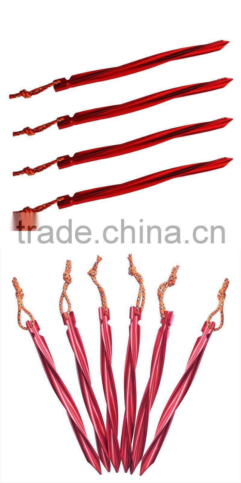 Tent Camping Outdoor Pegs Metal Nail,Aluminium Alloy Camping Nail