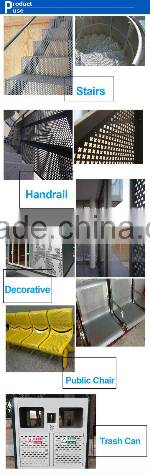 Smooth mesh cheap punching hole mesh panel