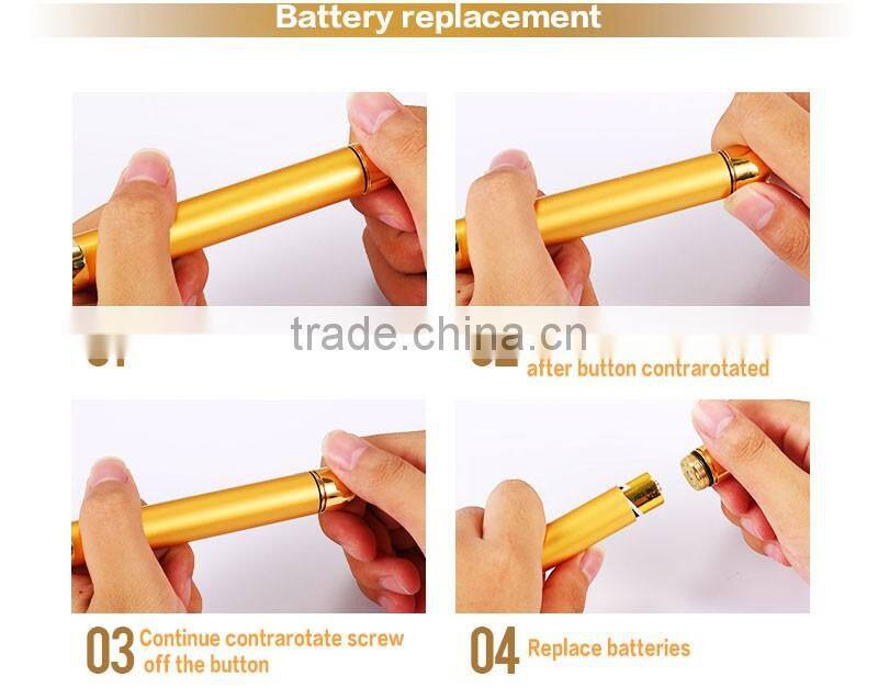 Salon Beauty Device Gold Vibration Beauty Bar/24k gold beauty bar