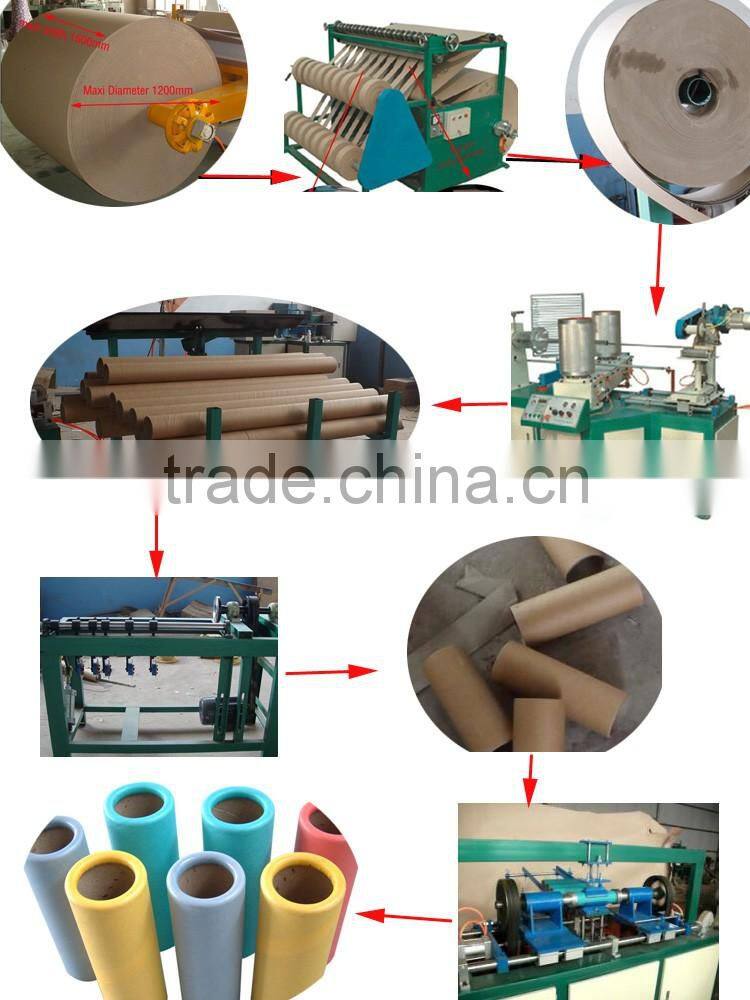 China Made Toilet Paper tube forming machine Diameter 12-100mm Skype guolinalilystar