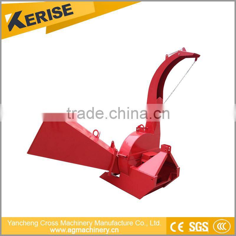 Hydraulic feed pto chipper shredder, tractor wood chipper