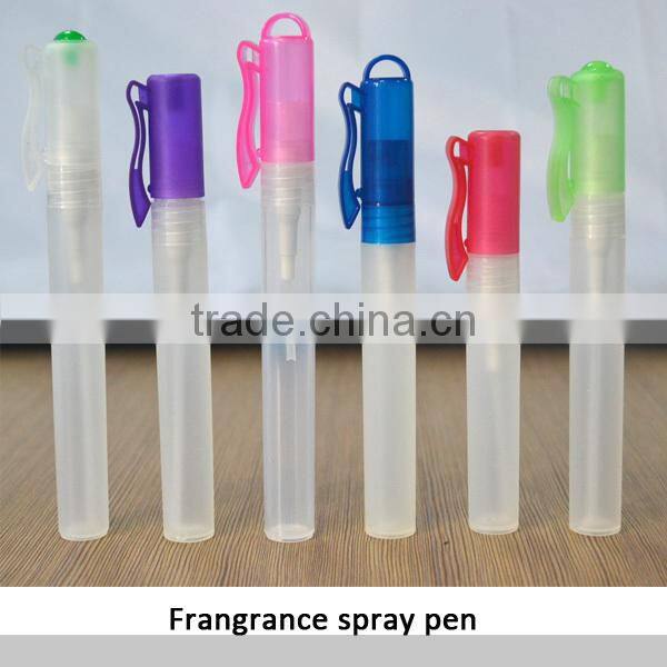 Plastic hand sanitizer spray pen logo print available