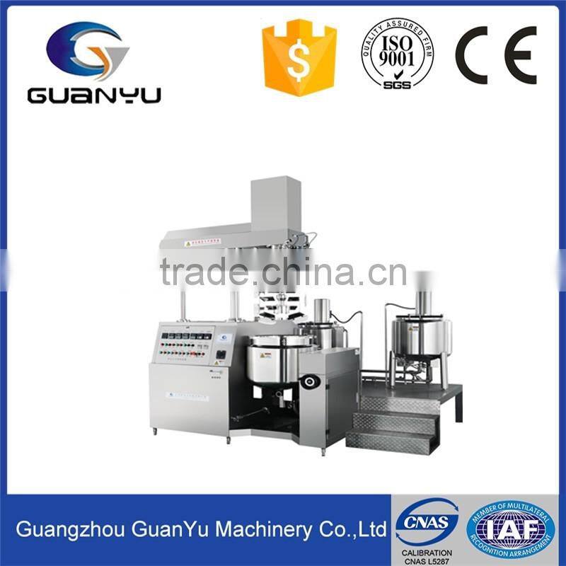 stainless steel vacuum agitator homogenous emulsifying mixer for mayonnaise making