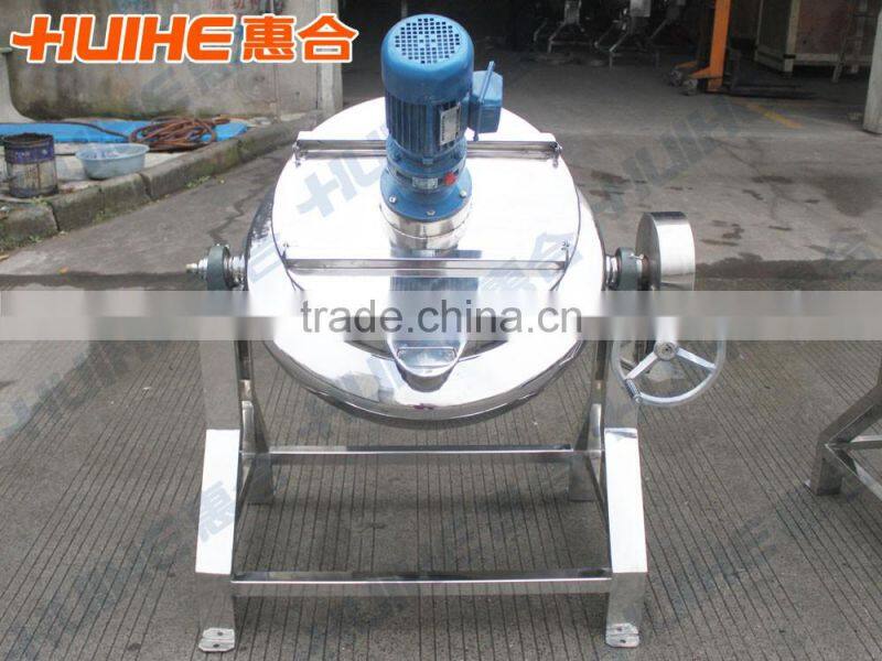 Stainless Steel Steam Heating Jacketed Kettle