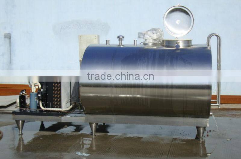 brand new 3000L bulk milk cooling tank with automatic cleaning device