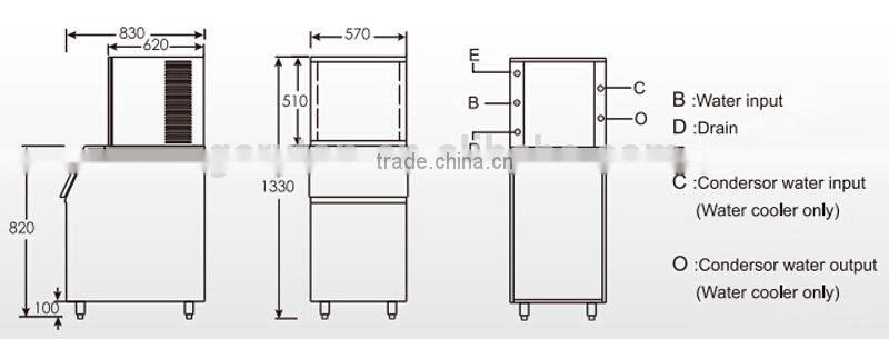 GRT - LB300/400T IBlock ice maker