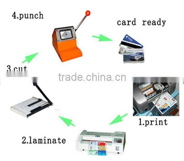 2014 PVC ID Card A4 Flim photo laminator