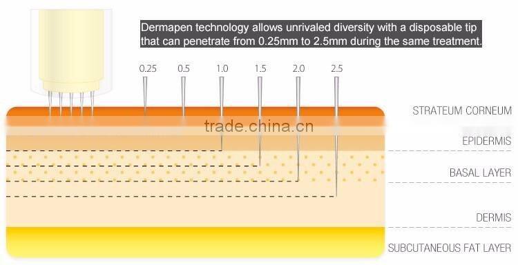 Hot sale personal Derma pen M7 Electric Micro Needle pen 2 batteries Rechargeable dermapen