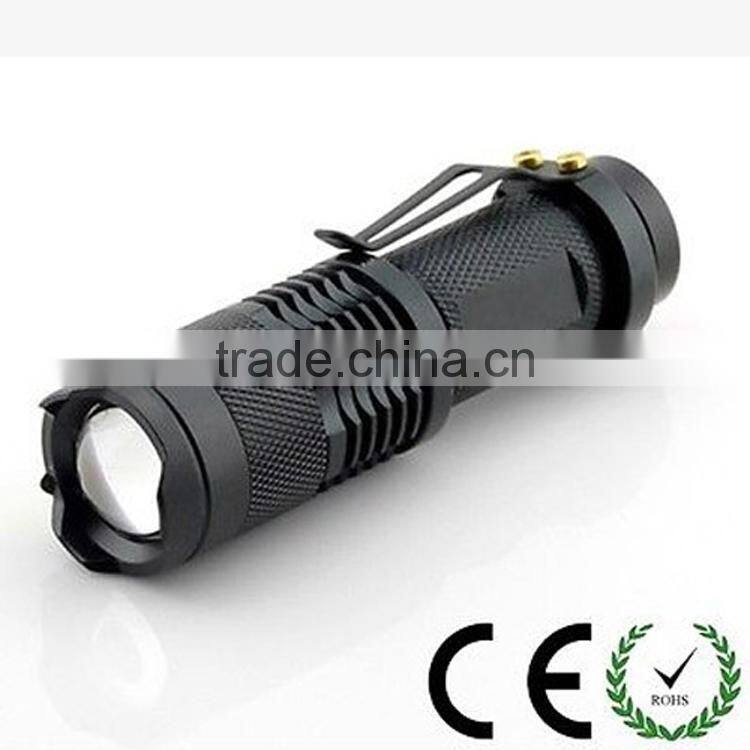 led flashlight Zoom LED Flashlight tactical flashlight aluminium led torch falshlight