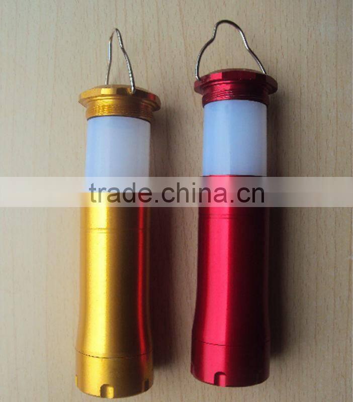 2014 hot selling high quality LED flashlight camping lantern aluminium working light
