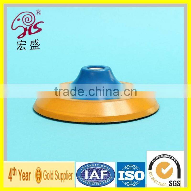 Nylon Tape backing polishing pad use with sandpaper