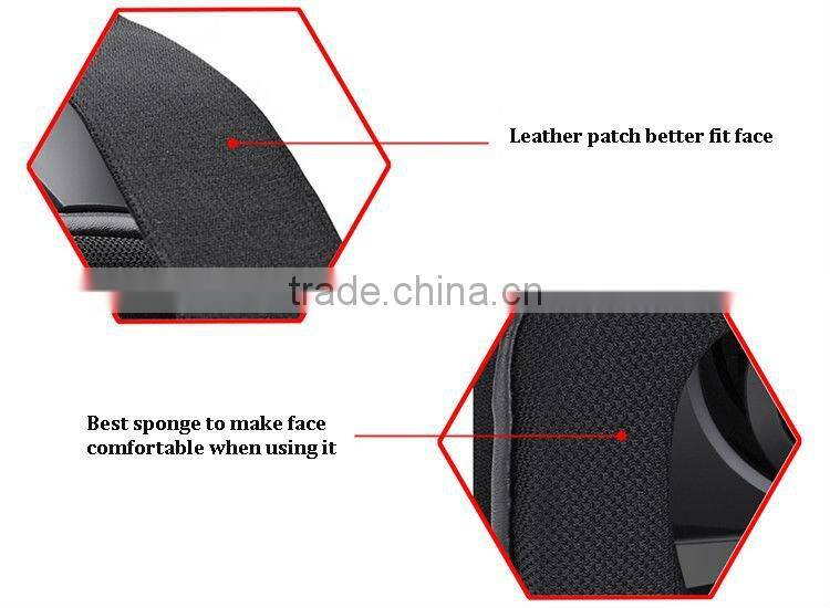 High quality cardboard vr viewe 3D VR Virtual Reality Headset 3D Glasses Adjust Cardboard VR BOX For any Smartphones IOS Android