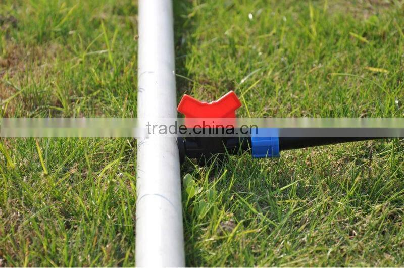 16mm plastic barbed adaptor Drip irrigation system plastic pipe fitting