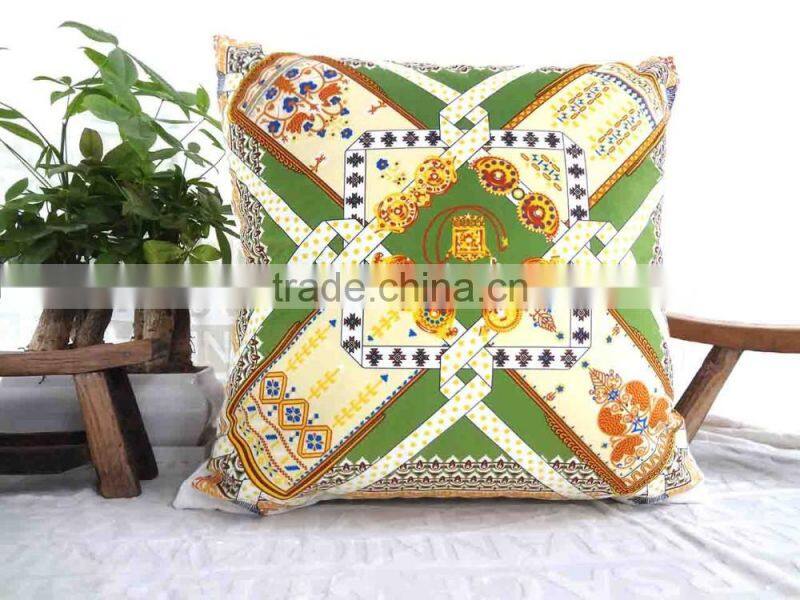 Hot-sale Custom Made Abstract Horse Pattern Letter H Digital Printed Decorative Throw Pillow Case