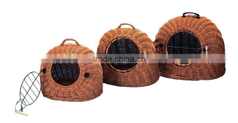 wicker cat basket wholesale, willow cat house bed, wicker cat cages