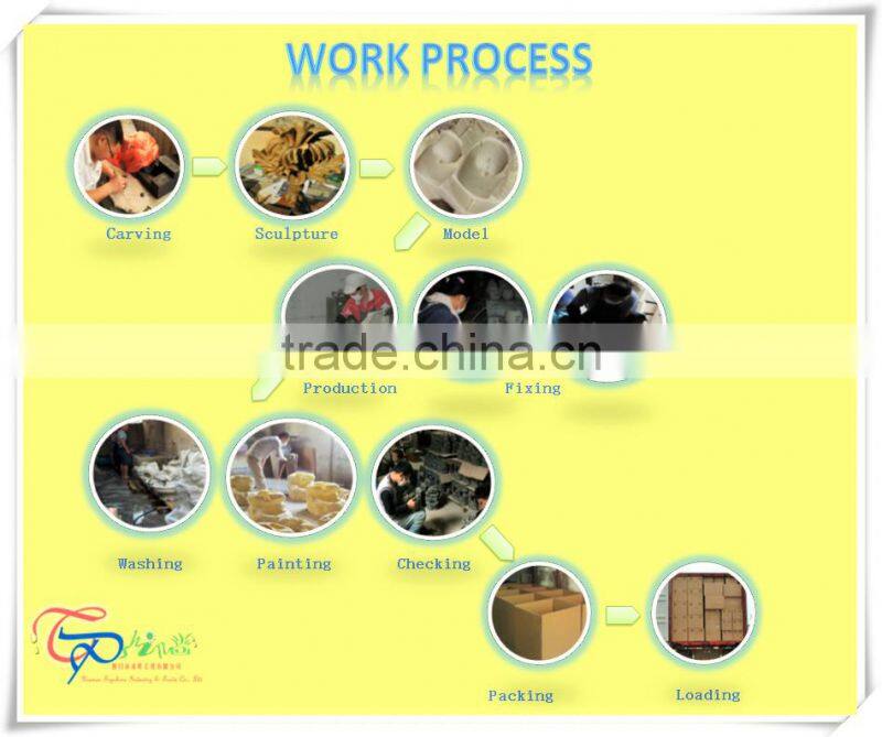 Polyresin Fiberglass Fengshui Products Indoor Water Fountain