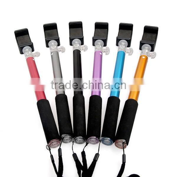 Folding wired wholesale bluetooth selfie stick with zoom, Selfie Stick Bluetooth , Selfie Stick Monopod