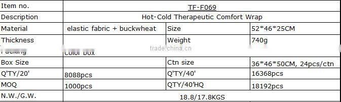 Hot-Cold Therapeutic Comfort Wrap/medical wraps/Comfort Wrap/multi-functional Wrap