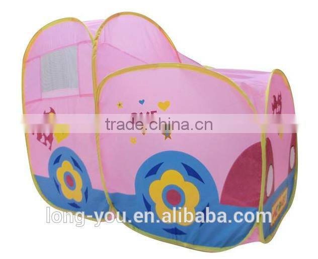 High Quality Pink Car Play tent