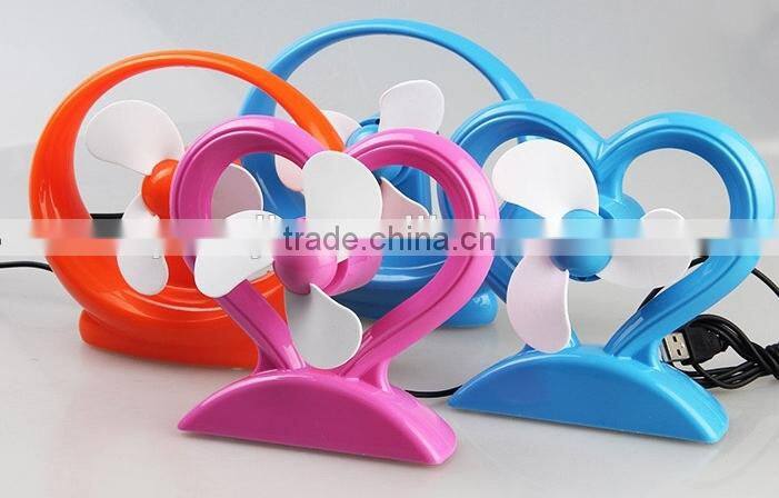 Supply Creative fashion USB creative concentric mini fan