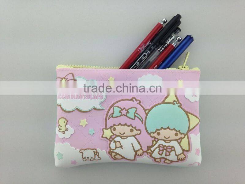 OEM new smart zipper puller silicone bag /pouch /purse