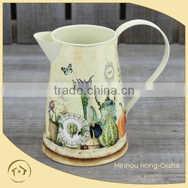 2016 flower water can aluminium water can new milk cans