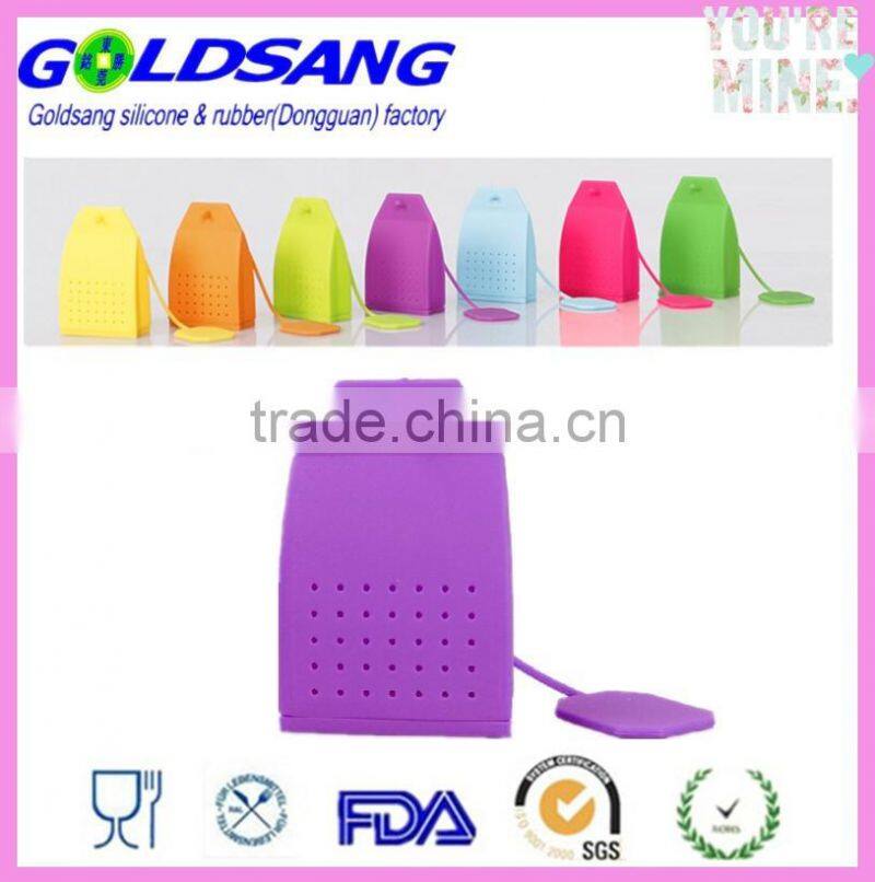 Silicone Reuseable Tea Bag, Tea Herb Leaf Filter Infuser Strainer