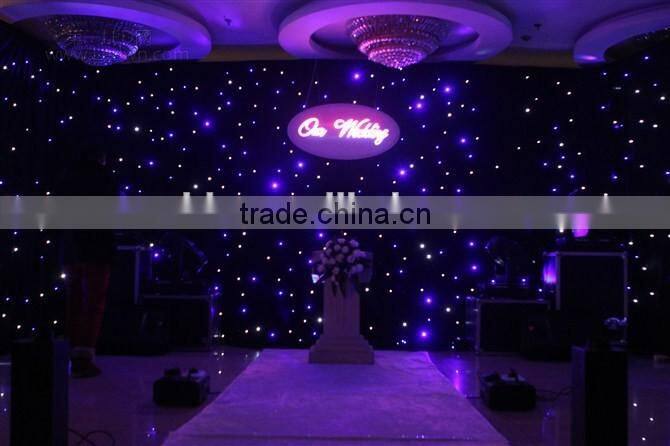the most beautiful event led light fabric curtain backdrops curtain