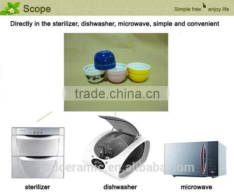 2016 Chinese hot sell color soup bowl ceramic bowls