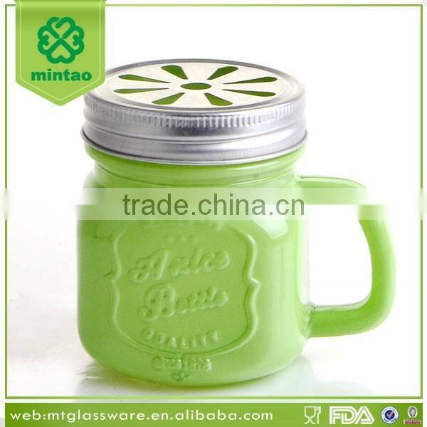 Ceramic Cookie Jar,Machine Made glass Jar with Seal Clip