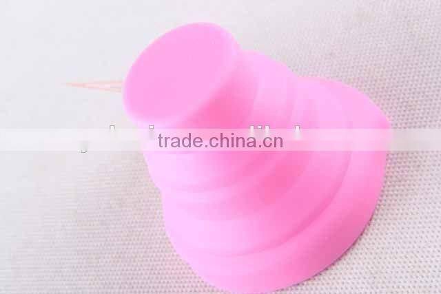 Four Leaf Clover design silicone folding cup