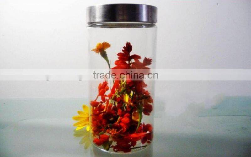 Food Use and Eco-Friendly/Folding/Stocked Feature glass jar with glass lid