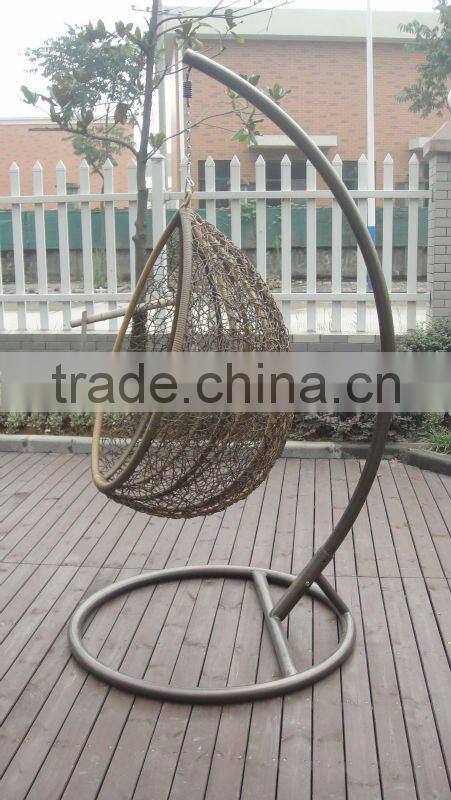Indoor outdoor rattan swing