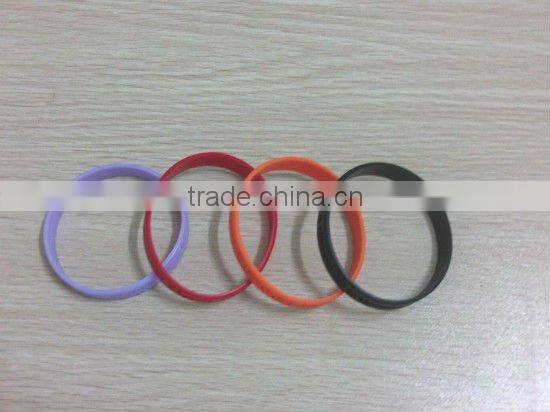 fashion colorful silicone bracelet/promotion silicone bracelet