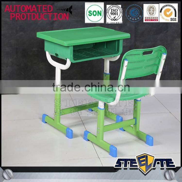 Kids furniture wholesale single student desk and chair
