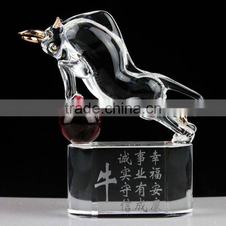 K9 crystal horse ornament for home decoration